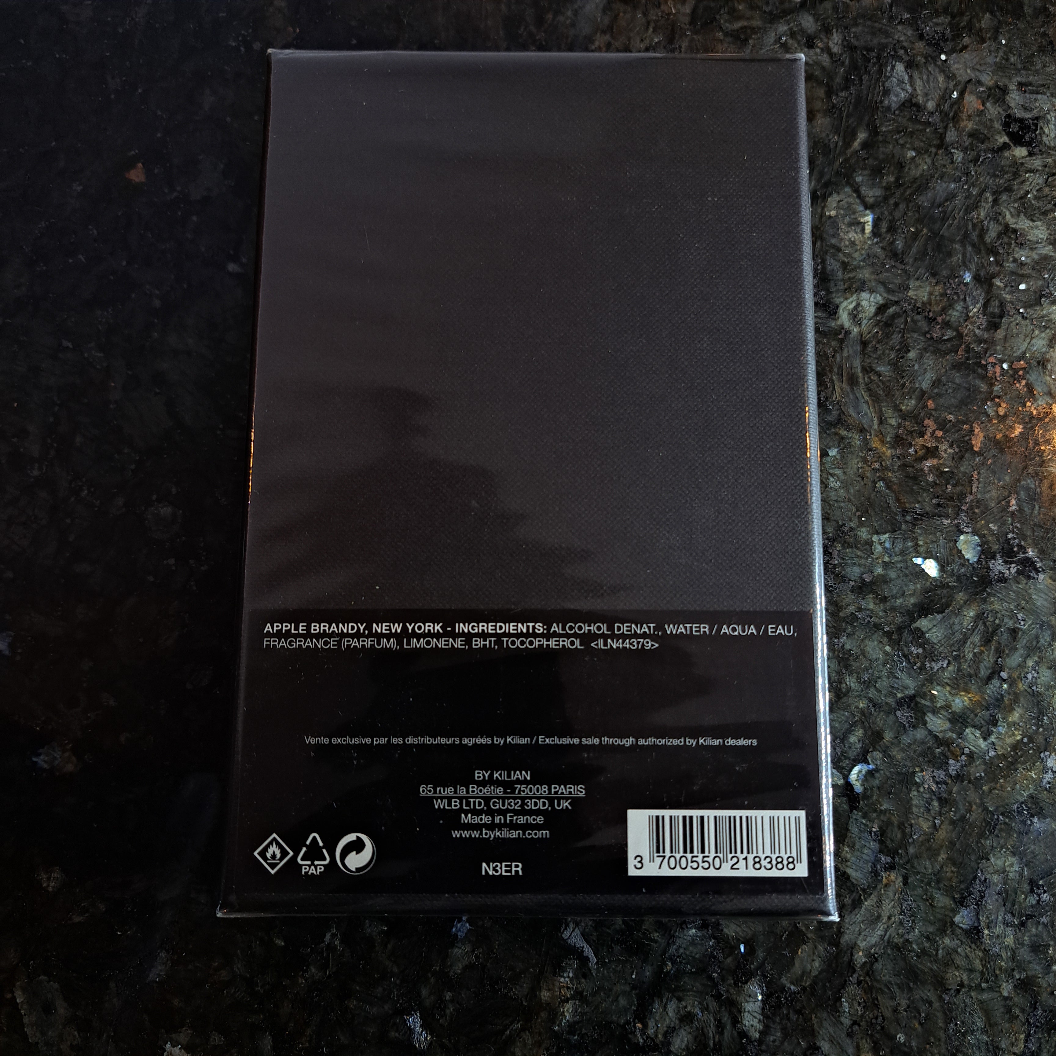 Kilian APPLE BRANDY Eau de Parfum EDP Vaporisateur Spray 50 ml 1.7 fl.oz Gold Cap Very Rare