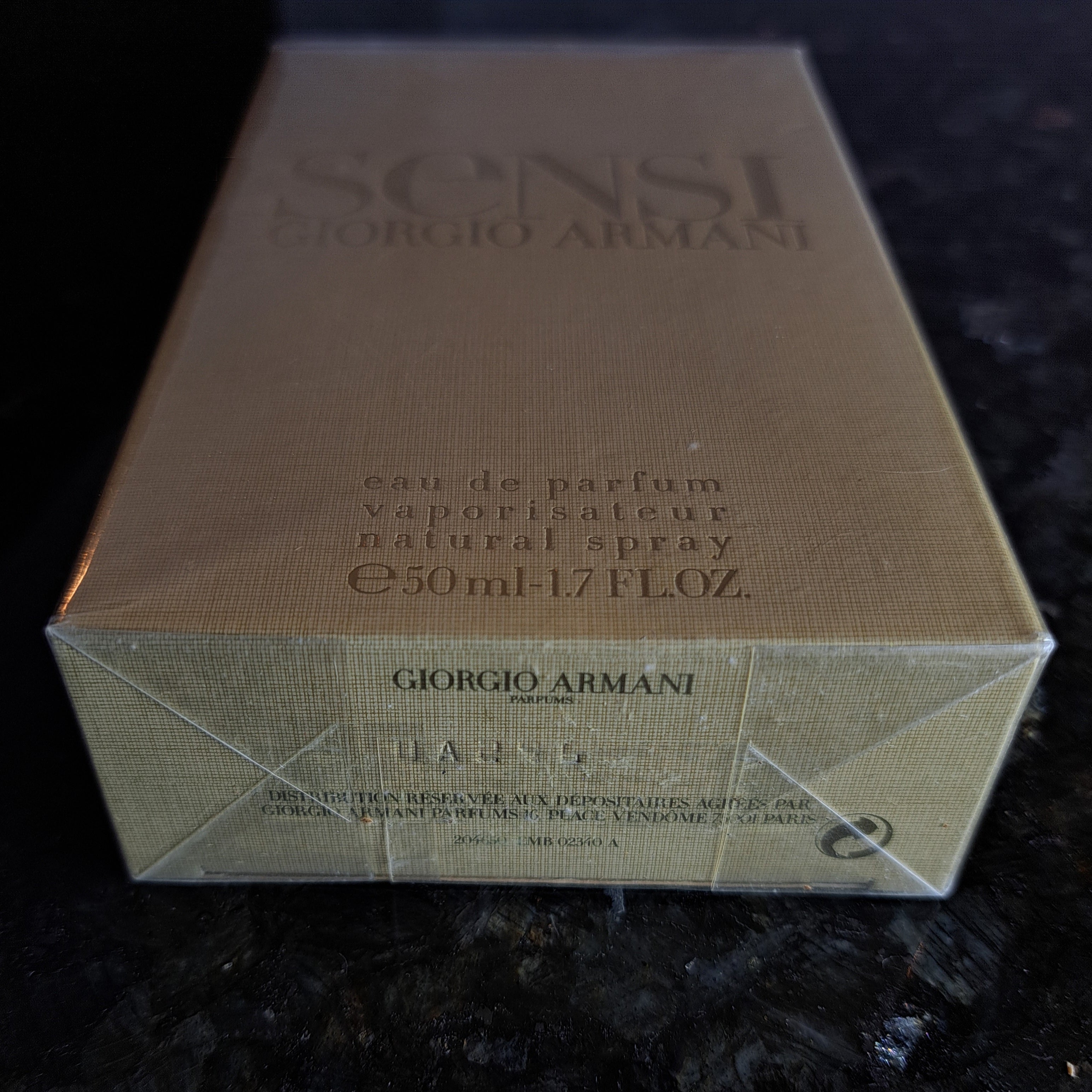 Sensi Giorgio Armani Eau de Parfum 50 ml 1.7 fl.oz Vintage 2004