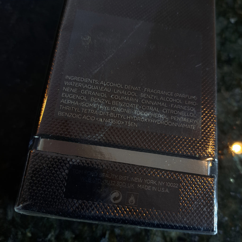 Tom Ford Private Blend TOBACCO OUD INTENSE Eau de Parfum 100 ml 3.4 fl.oz Sealed Very Rare