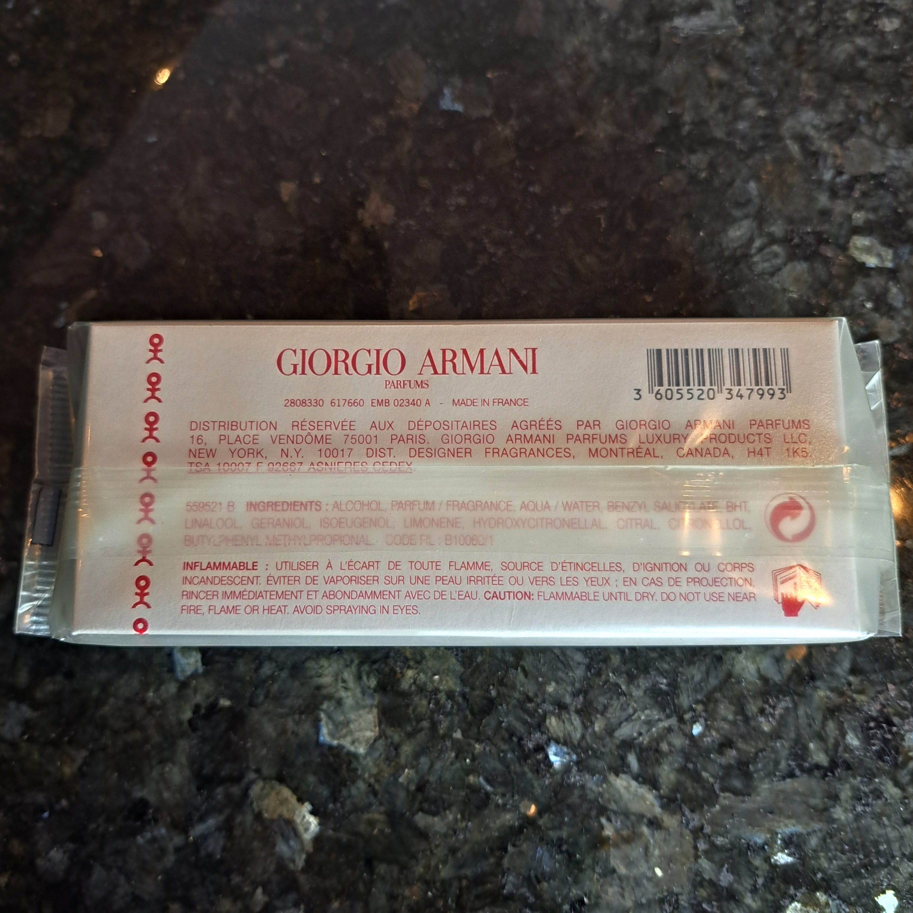 Emporio Armani Red Pour Elle (White) Giorgio Armani for women Eau de Toilette Limted Edition EDT 100 ml 3.4 fl.oz Sealed