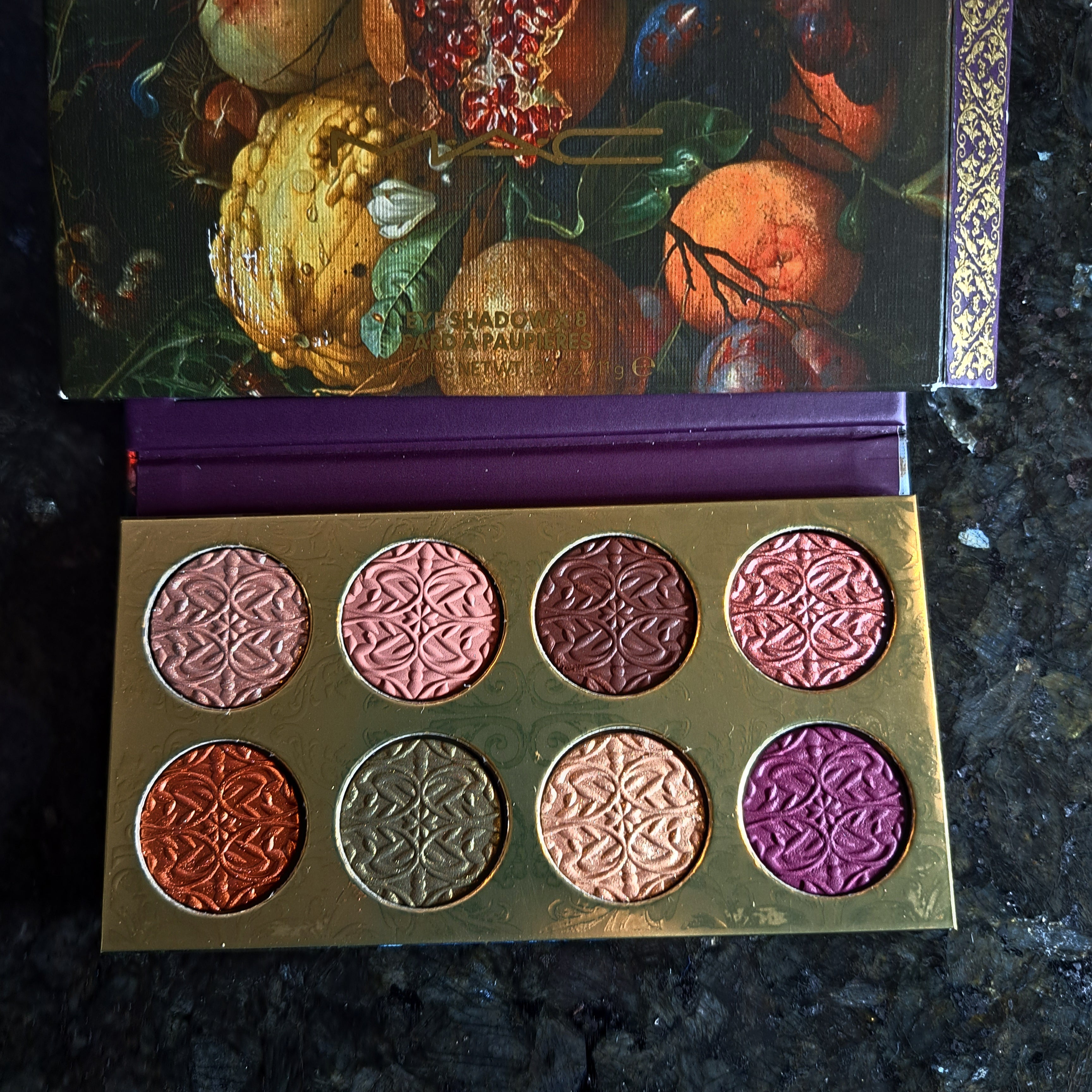 MAC Feast Your Eyes Tempting Fate Eyeshadow Palette Discontinued/Limited Edition