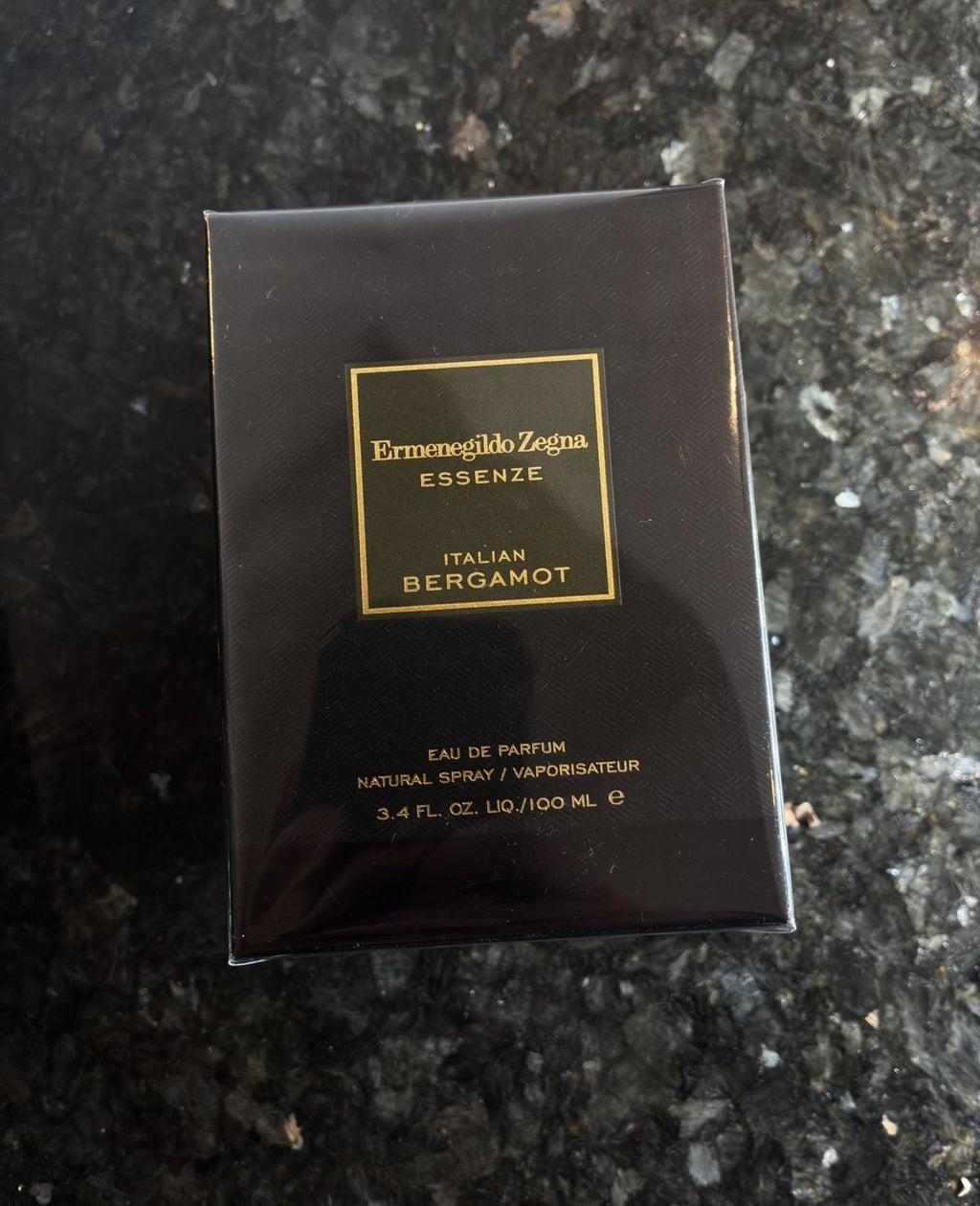 Italian Bergamot Ermenegildo Zegna Eau de Parfum 100 ml 3.4 fl.oz Sealed